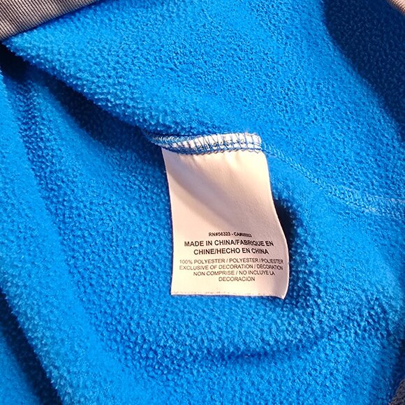 Nike Golf Dri-FIT Pullover 1/4 Zip Mens Sz Large Gray/Blue Martin Marietta Logo - Picture 12 of 12